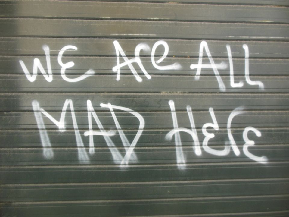 we're all mad here